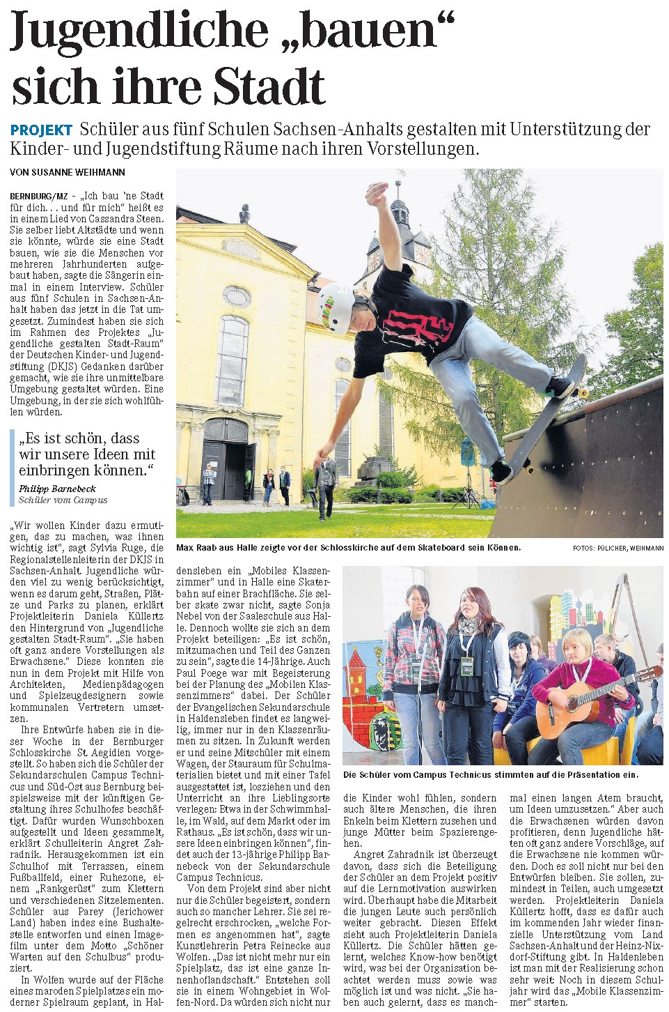  Mitteldeutsche Zeitung 14. 10. 2011